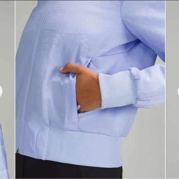 LULULEMON Lululemon Non-Stop Bomber Reversible
Lavender Dusk NWOT - Picture 4 of 13